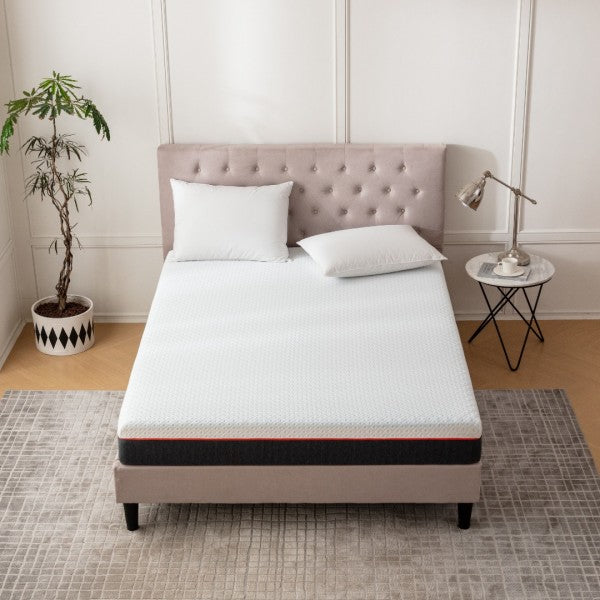 MTS006 - Good Nite Comfort Memory Foam Mattress – 16cm Thick Pressure Relief Mattress with Cooling Foam & Supportive 3-Layer Design - 90X190X16cm