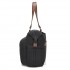 BCK2503 - Kono Large Nappy Changing Tote Bag with Shoe Compartment, Insulated Pockets & Waterproof Zip Pocket - Black