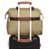 BCK2503 - Kono Large Nappy Changing Tote Bag with Shoe Compartment, Insulated Pockets & Waterproof Zip Pocket - Khaki