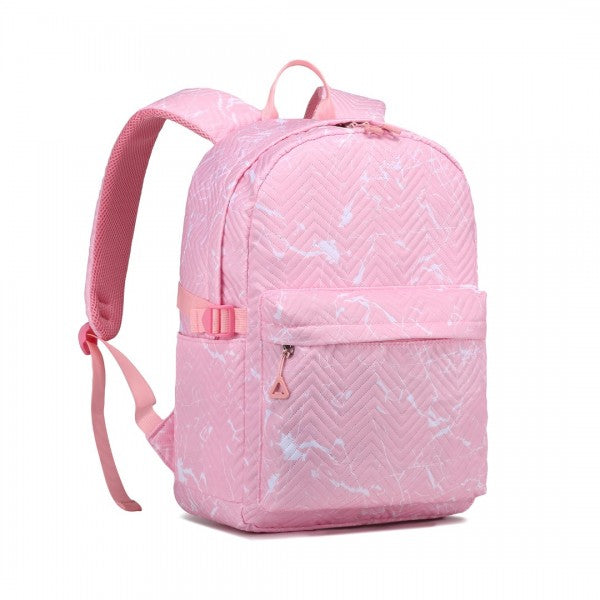 EQ2361 - Kono Water-Resistant School Backpack With Secure Laptop Compartment - Blue