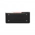 HBM2463 - MISS LULU PU Leather Three-Tone Stitched Shoulder Handbag - Stylish Daily Bag with Adjustable Strap - Pink