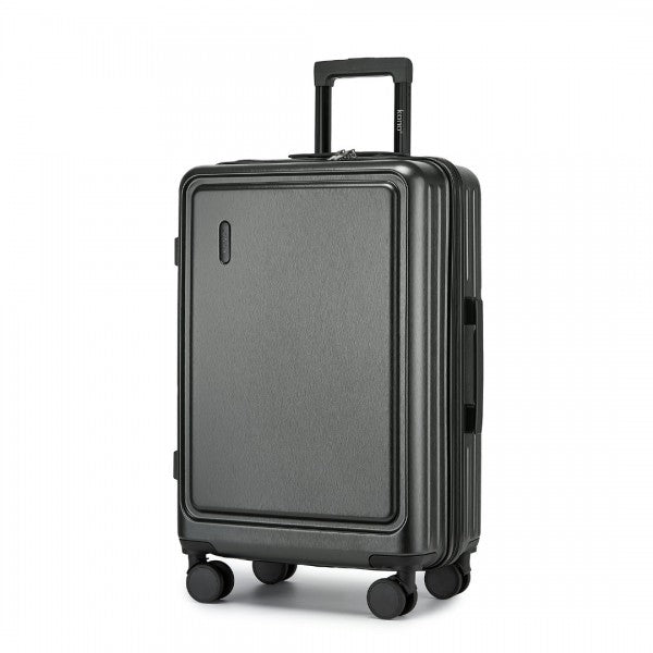 KSK2493 - Kono Durable 24 Inch ABS+PC Hardshell Suitcase with TSA Lock Lightweight Travel Luggage with 360° Spinner Wheels - Navy