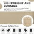 KSN2593 - 20 inch Women's Lightweight Softshell Suitcase with Spinner Wheels and Spacious Compartments - Khaki