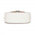 MSM2506 - Miss Lulu Women’s PU Leather Ethnic Style Crossbody Bag with Corduroy Flap and Adjustable Strap - Blue and Beige