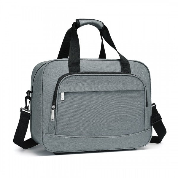 TVK2456 - Kono Water-Resistant Carry-On Cabin Bag with Laptop Compartment for Business Weekend & Daily Use - Black