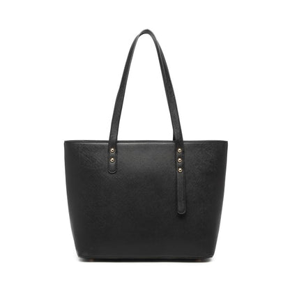 LG6931 - Miss Lulu 4 Piece Handbag Set - Brown