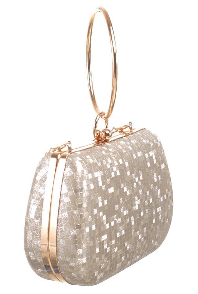 GALA GLOW CLUTCH BAG