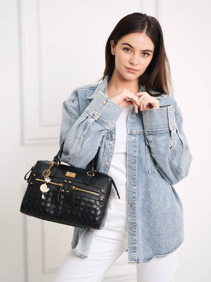 WEAVE TEXTURED FANCY BOWLER