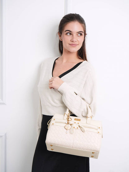 WEAVE TEXTURED FANCY BOWLER