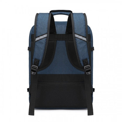 EM2231M - Kono Lightweight Cabin Bag Travel Business Backpack - Navy