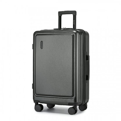 KSK2493 - Kono Durable 24 Inch ABS+PC Hardshell Suitcase with TSA Lock Lightweight Travel Luggage with 360° Spinner Wheels - Navy