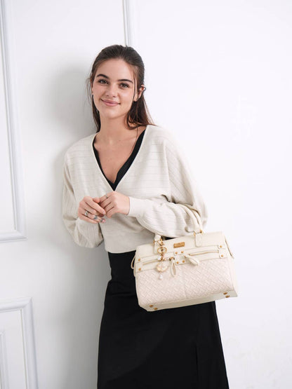 WEAVE TEXTURED FANCY BOWLER