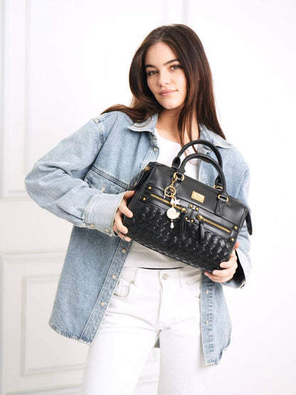 WEAVE TEXTURED FANCY BOWLER