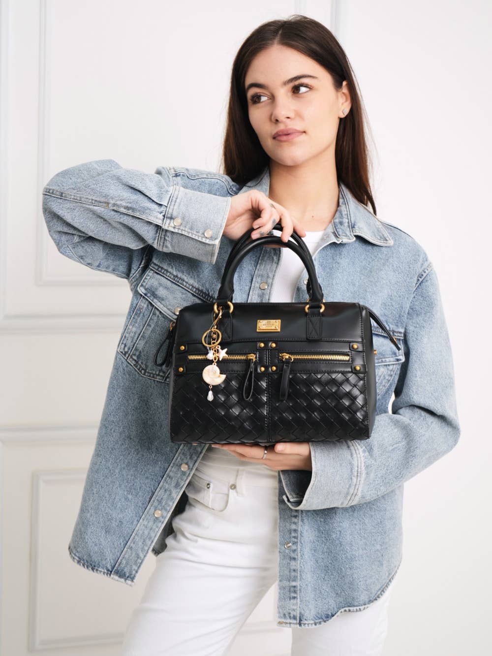 WEAVE TEXTURED FANCY BOWLER