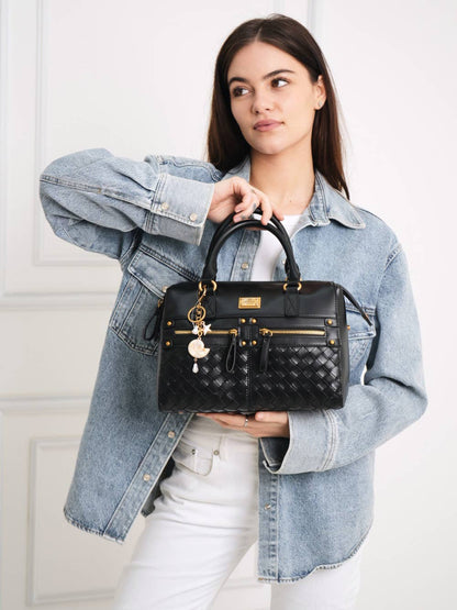 WEAVE TEXTURED FANCY BOWLER