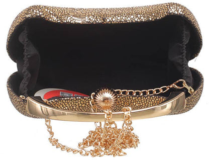 GALA PEBBLE CLUTCH BAG
